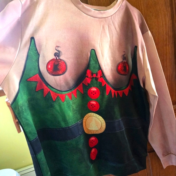Men's Ugly Christmas Sweater - Picture 1 of 4